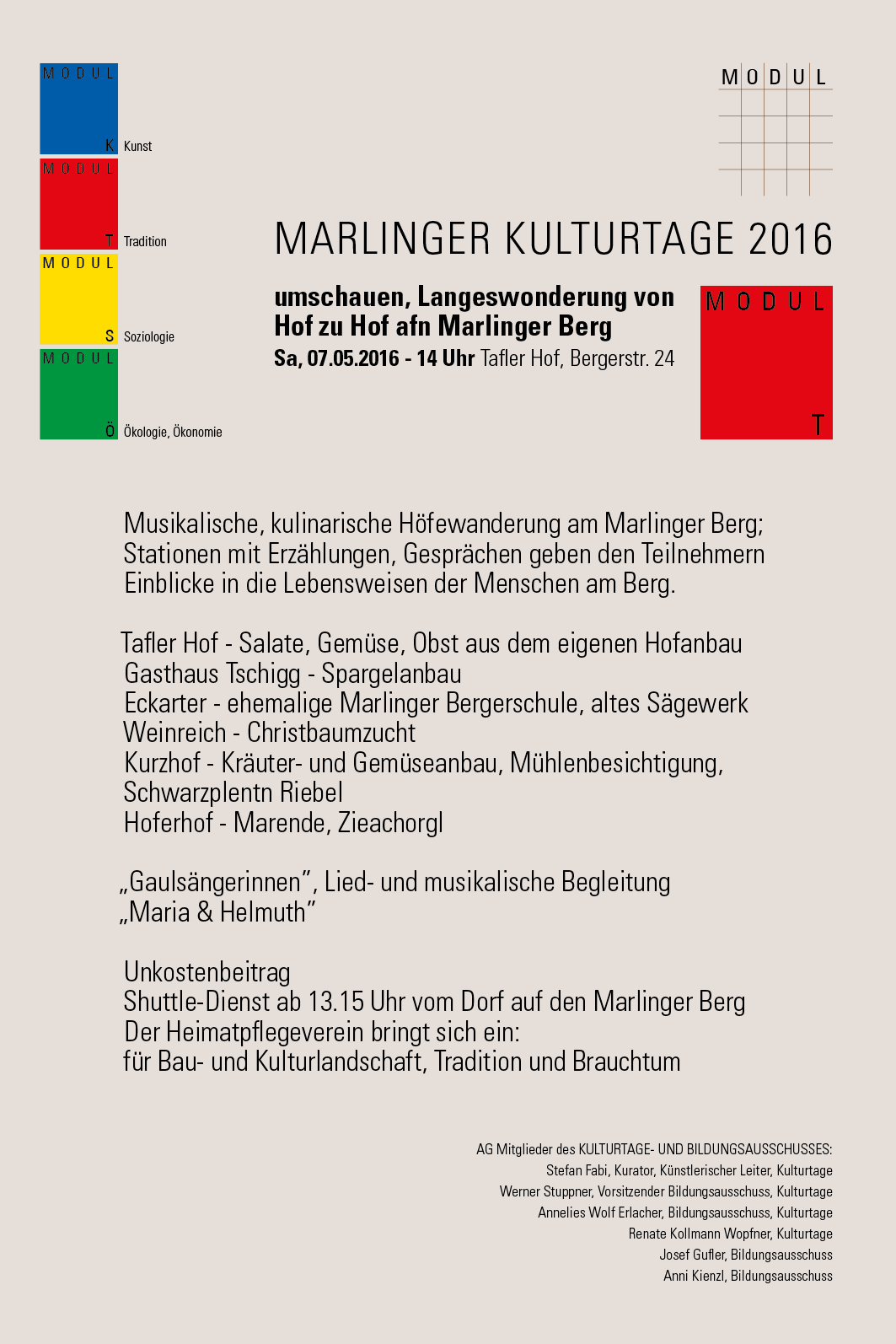 2016 MODUL T 2