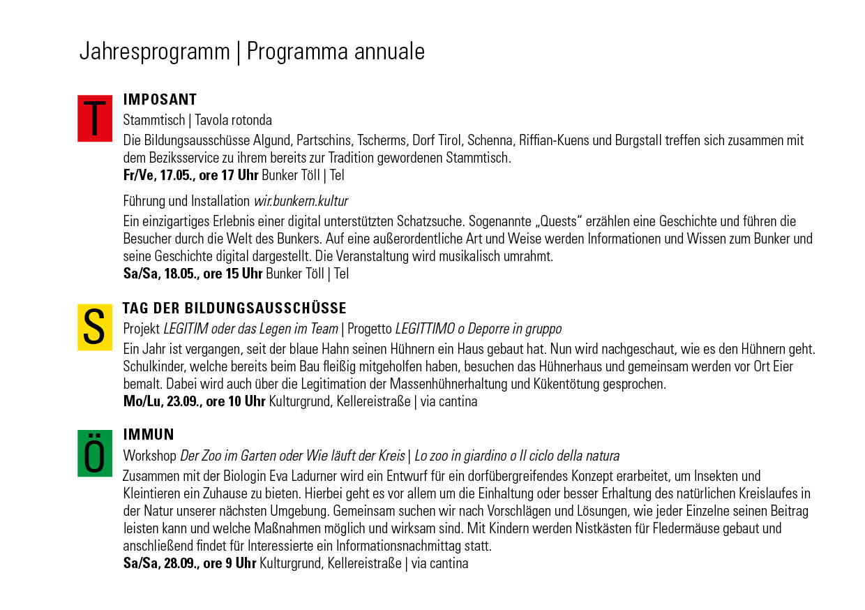 2019 MODUL (M), Einladung 3